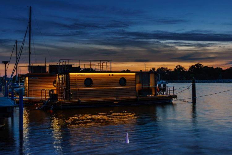 Hausboot Fjord Polaris Mit Biosauna In بارث المظهر الخارجي الصورة